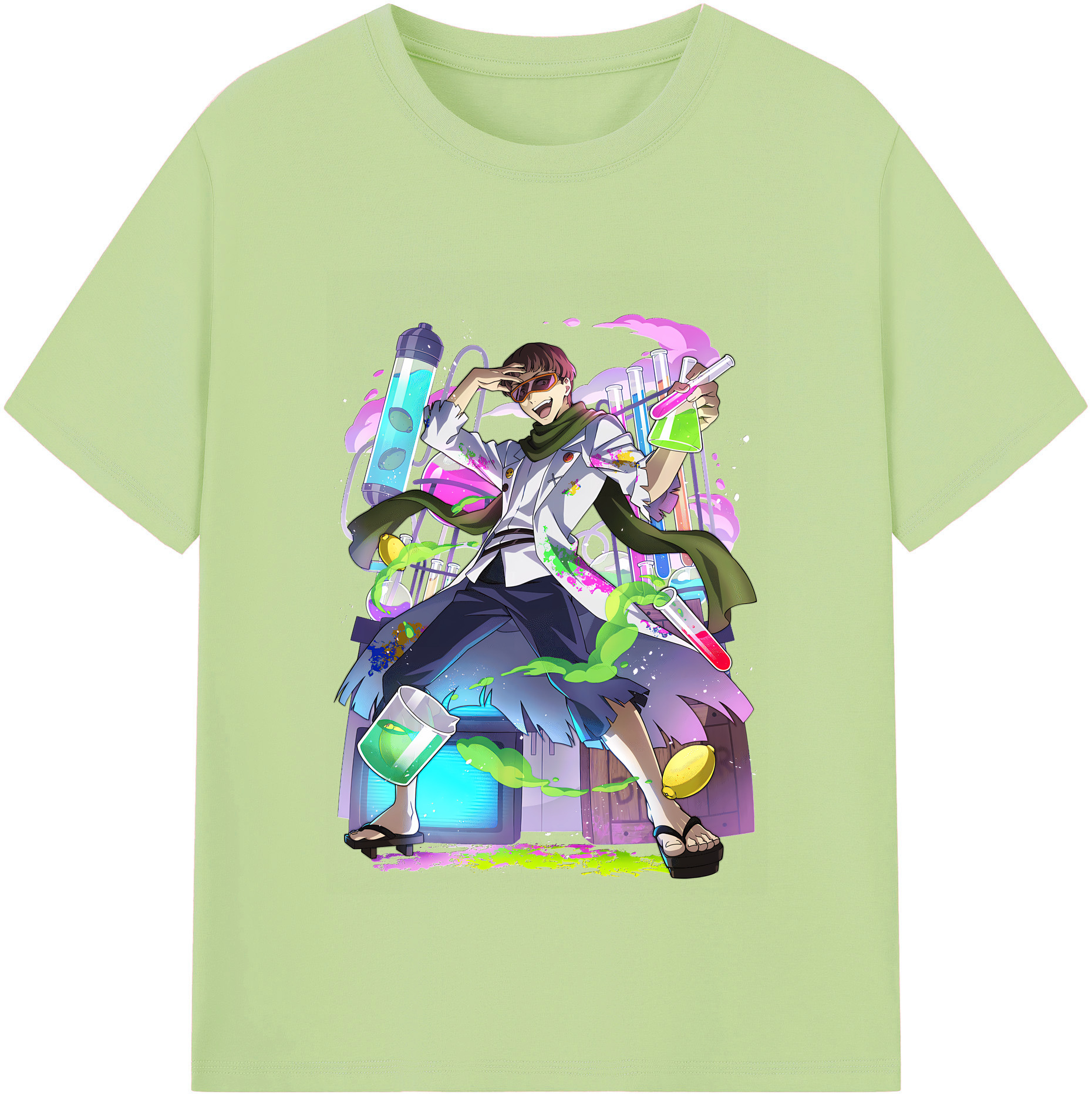（画像用） 文豪ストレイドッグス Bungo Stray Dogs 綿100％半袖Tシャツ（フロントプリント）